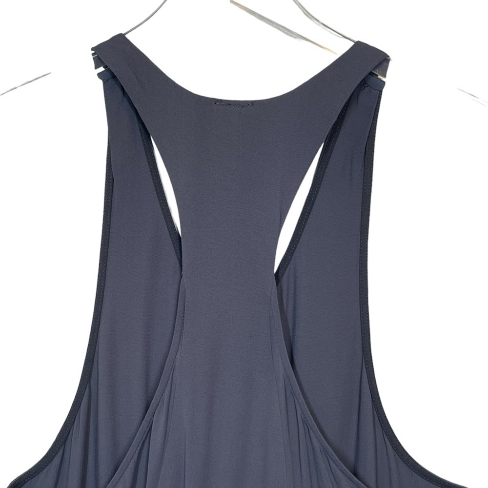 Free People Angelica Slouch Button Racerback Slate Blue Jumpsuit Size M - Picture 5 of 15